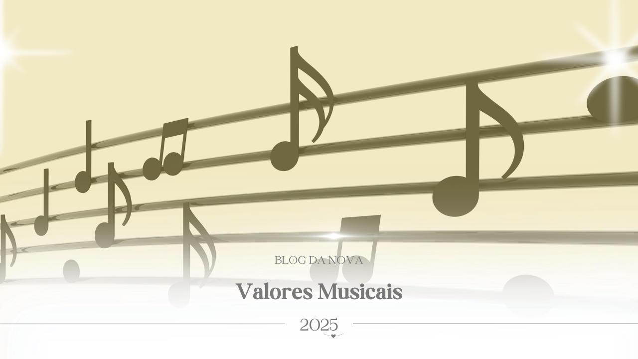 Teoria Musical para Iniciantes – Valores das Notas