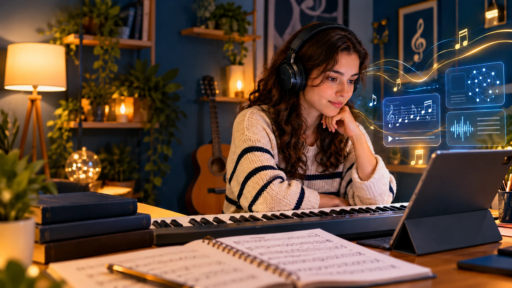 Inteligência Artificial na Música: Como Usar a IA sem Prejudicar seu Aprendizado