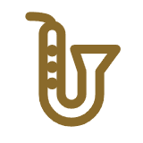 Ícone de saxofone